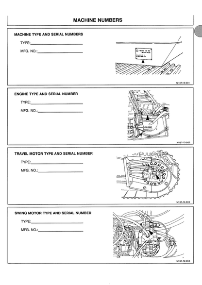 John Deere Hitachi EX200LC-5 EX210LCH-5 Operator Manual PDF