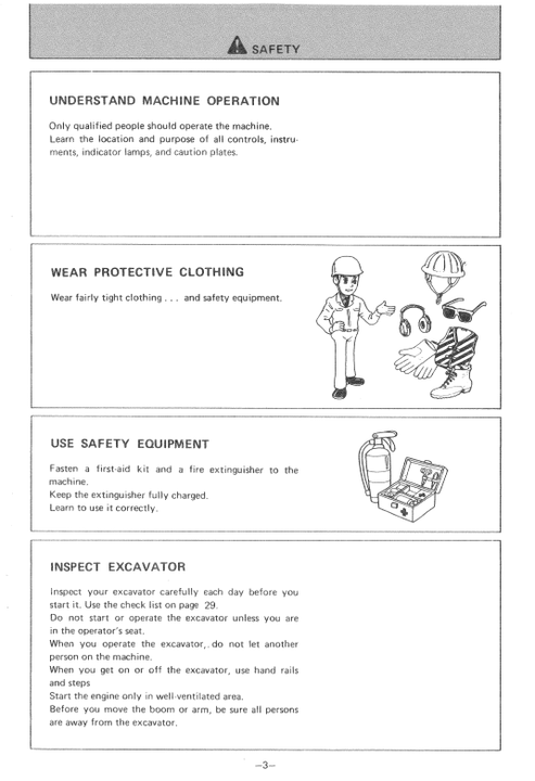 John Deere Hitachi EX200 Excavator Operator Manual PDF EM14513