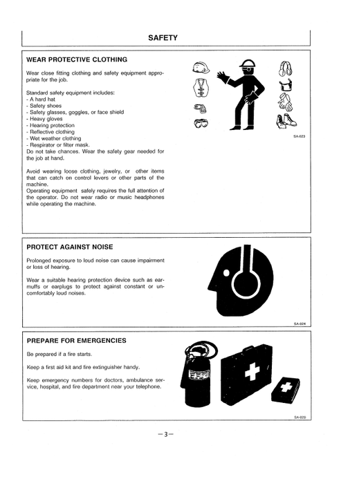 John Deere Hitachi EX20UR EX30UR EX40UR EX55UR Operator Manual