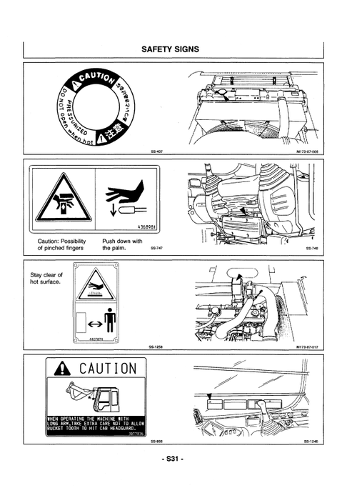 John Deere Hitachi EX330LC-5 EX370-5 Manual EM1H1NA11 PDF