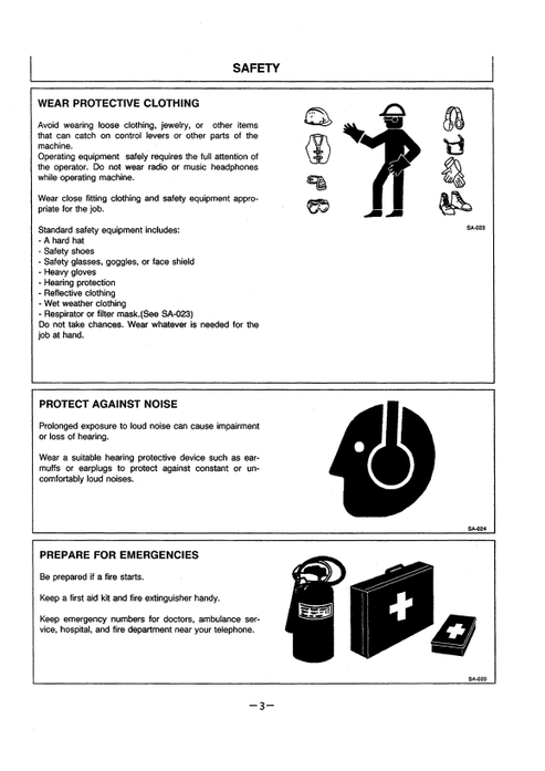 John Deere Hitachi EX60-2 Operator Manual PDF EM10K12