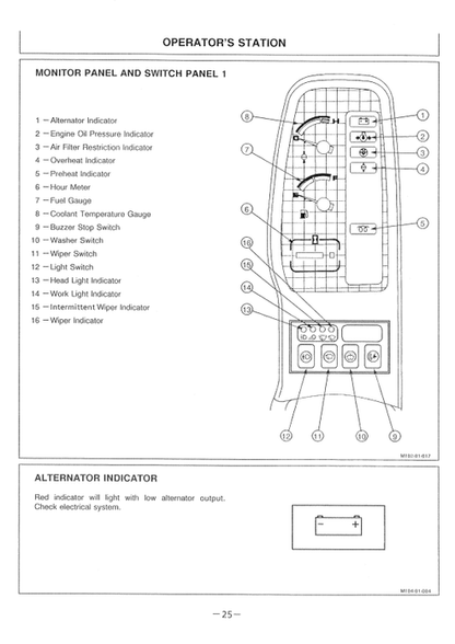 John Deere Hitachi EX60-3 Excavator Manual EM10S12 PDF
