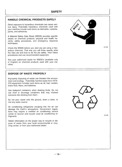 John Deere Hitachi EX60-3 Operator Manual PDF EM10SEN11