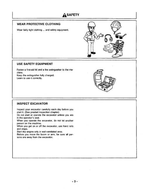 John Deere Hitachi EX60UR Operator Manual PDF EM10C11