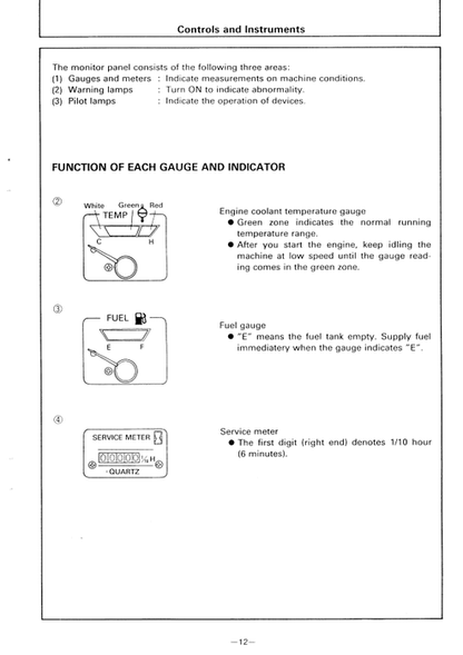 John Deere Hitachi EX60WD Wheel Type Excavator Manual EM10D11
