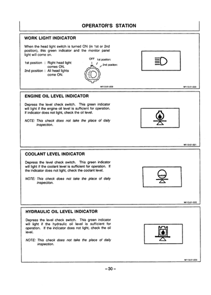 John Deere Hitachi EX700 Excavator Operating Manual PDF