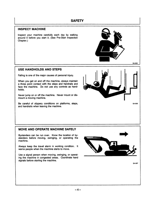 John Deere Hitachi EX700 Hydraulic Excavator Manual PDF