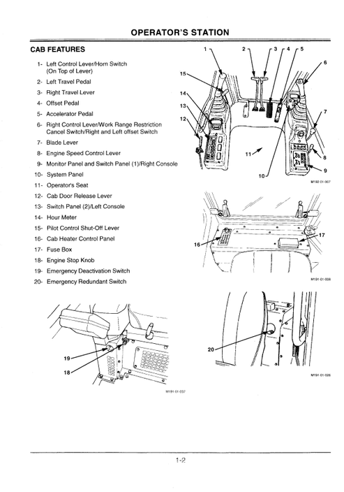 John Deere Hitachi EX75UR-3 Excavator Manual EM10VEN13 PDF