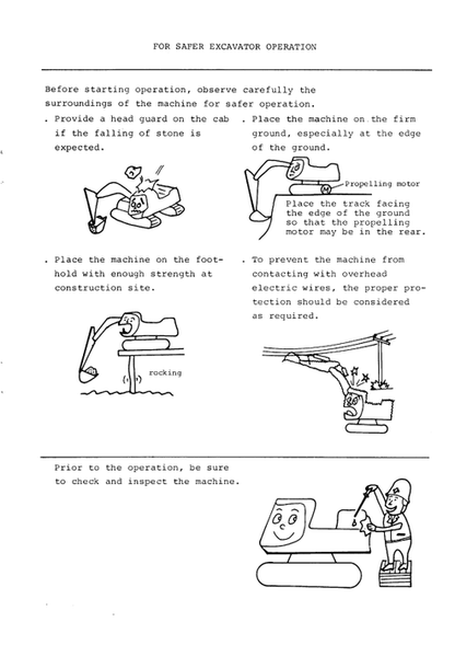 John Deere Hitachi UH062 Excavator Operator Manual PDF