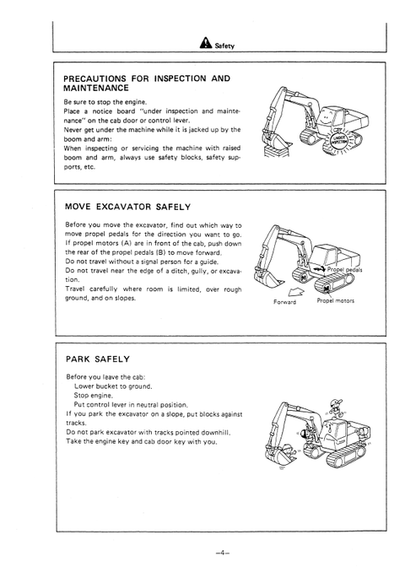 John Deere Hitachi UH063 Hydraulic Excavator Operating Manual