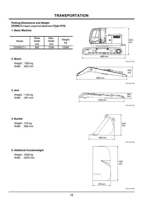 John Deere Hitachi ZAXIS 200LC-3 210LC-3 Excavator Operator Manual