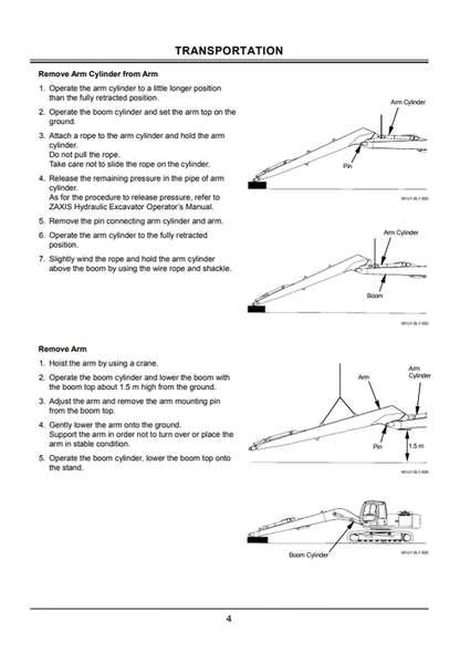 John Deere Hitachi ZAXIS 200LC-3 210LC-3 Operator Guide EM1U1SL12