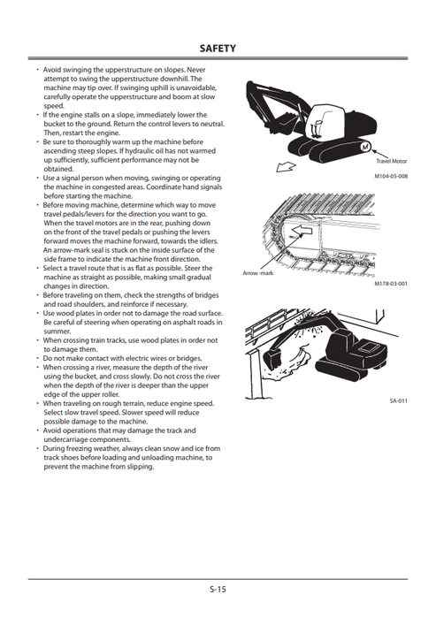 John Deere Hitachi ZAXIS CLASS Hydraulic Excavator Operator Manual