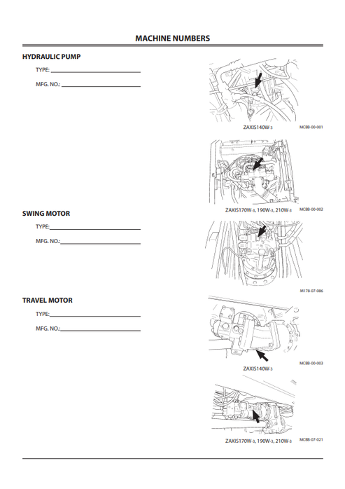 John Deere Hitachi ZAXIS Wheel Excavator Operator Manual EMCGBEN12