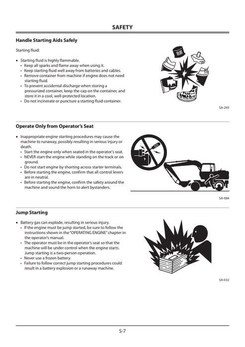 John Deere Hitachi ZAXIS Wheeled Excavator Operator Manual EMCGBEN22