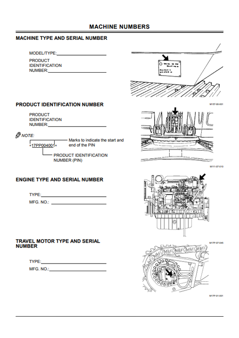 John Deere Hitachi Zaxis 600 Series Excavator Manual PDF