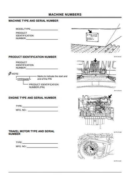 John Deere Hitachi Zaxis 600 Series Excavator Manual PDF