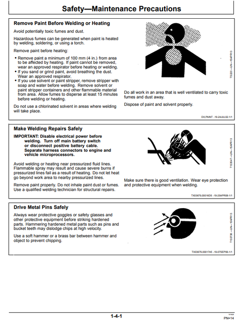 John Deere Hydraulic Hammer Manual OMT292171 – HH Series PDF