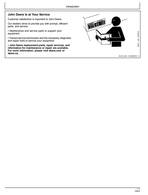 John Deere Hydraulic Hammer Operation & Maintenance Manual PDF