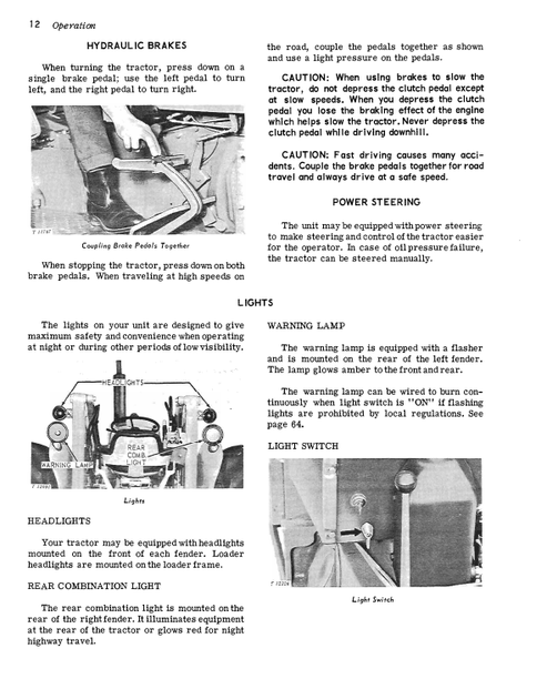 John Deere JD400 Tractor Loader Operator Guide OMT32425