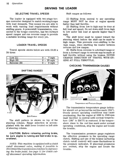 John Deere JD544 Loader Operating Guide OMT32532