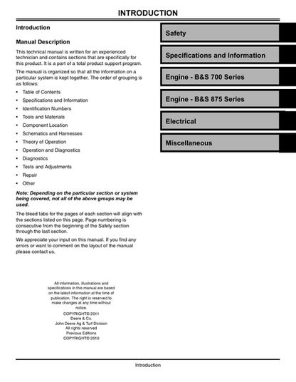 John Deere JM26 JM36 JM46 Walk-Behind Mower Repair Manual