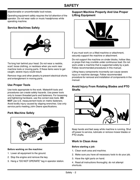 John Deere JS20 JS30 JS40 Mower Repair & Technical Manual TM1335