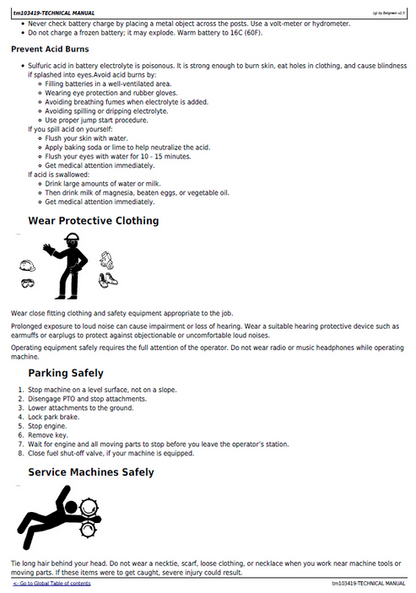 John Deere LA105 LA115 LA125 LA135 LA145 LA155 LA165 LA175 Service Manual