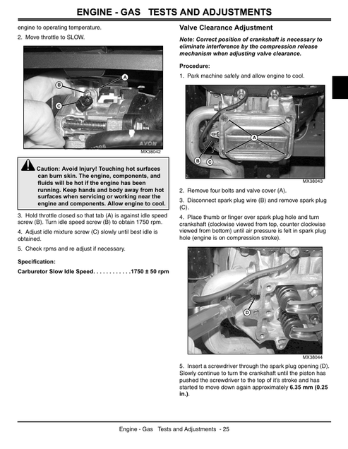 John Deere LA105, LA115, LA125, LA135 & LA145 Technical Manual