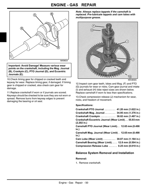 John Deere LA155, LA165 & LA175 Tractor Technical Manual TM103419