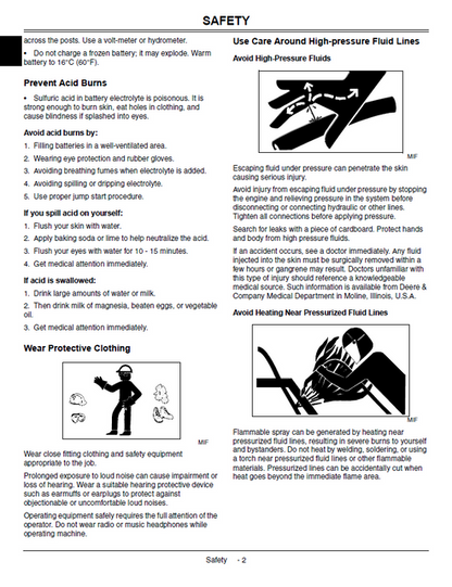 John Deere LX255 LX266 LX277 LX277AWS LX279 LX288 Workshop Manual TM1754