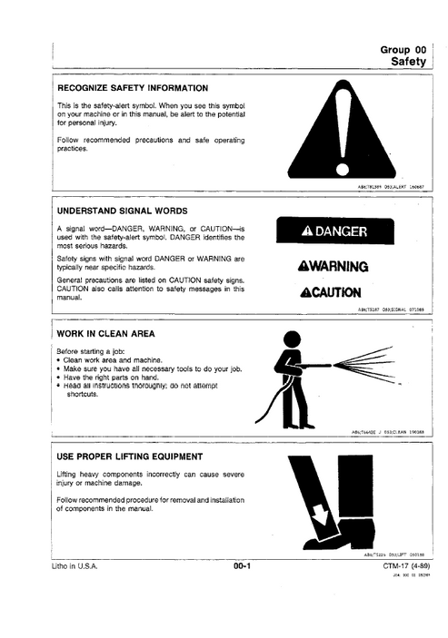 John Deere MFWD Axle Component Technical Manual PDF CTM17