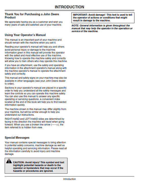 John Deere Material Collection System MCS Manual OMM145683 PDF