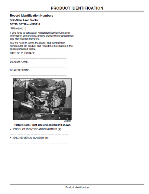 John Deere OMM147096 SST15 SST16 SST18 Operation & Maintenance Manual