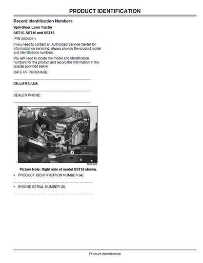 John Deere OMM147096 SST15 SST16 SST18 Operation & Maintenance Manual