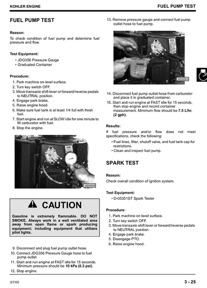 John Deere SABRE Yard & Garden Tractor Workshop Manual TM1841 PDF