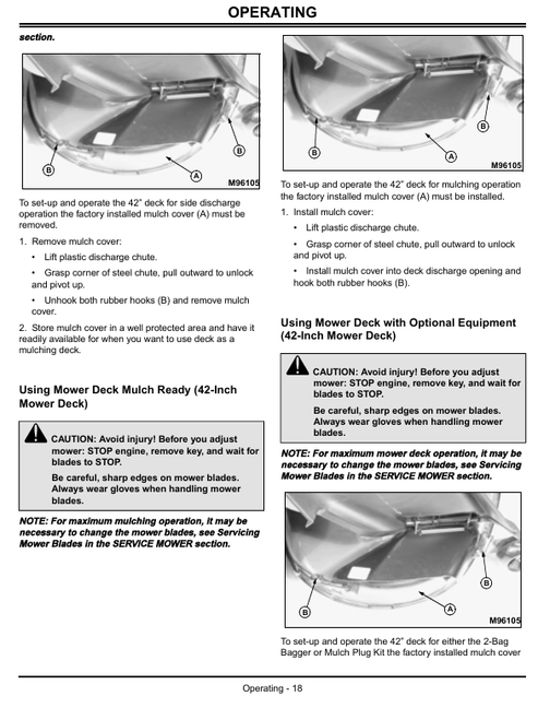 John Deere Sabre Lawn Tractor Operation & Maintenance Manual
