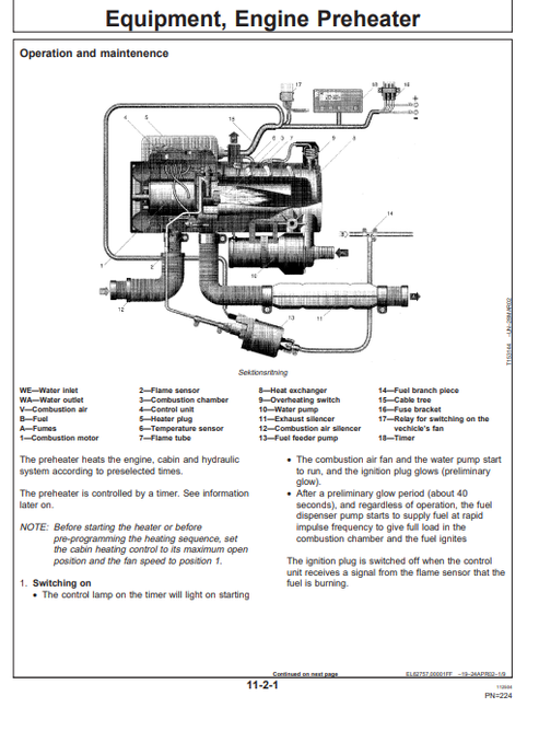 John Deere Timberjack 810D Operator Manual OMF067093 PDF