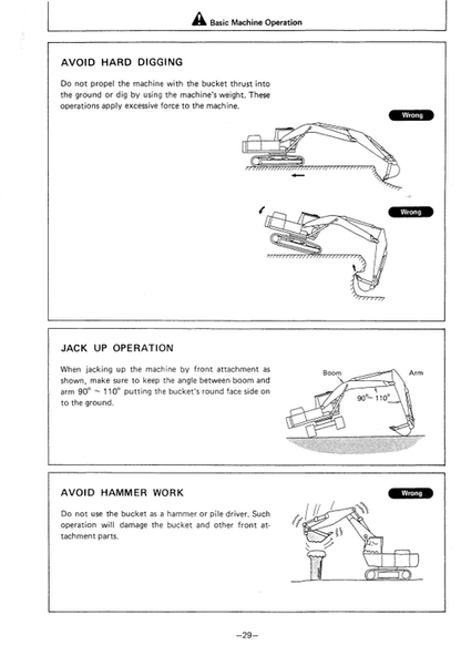 John Deere UH103 Series Excavator Operation Manual EM15234