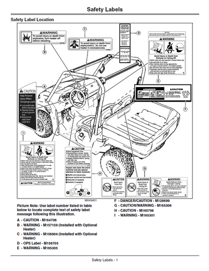John Deere XUV550 Gator Utility Vehicle Service Manual OMM164559