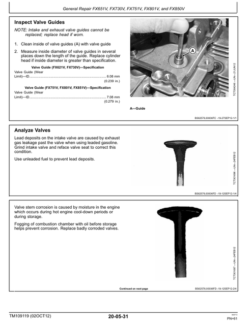 John Deere Z-Trak Z910A-Z970A Mower Service & Repair Manual TM109119