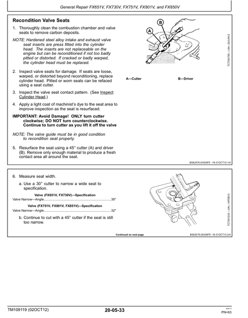 John Deere Z910A, Z920A, Z925A EFI, Z930A-Z970A Technical Manual