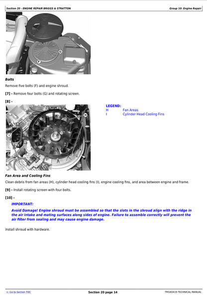 John Deere ZTRAK Z525E-Z540R Diagnostic Repair Technical Manual