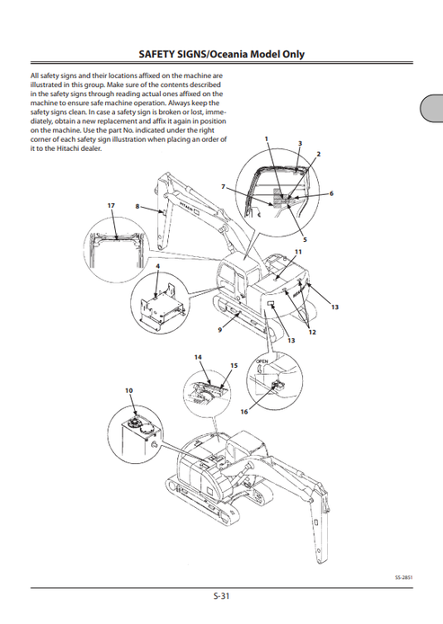 John Deere Zaxis 1225US-3 225USR-3 Operation & Maintenance Manual