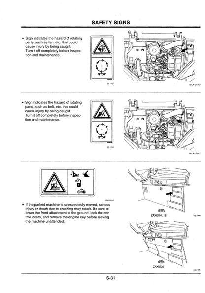 John Deere Zaxis 16 18 25 Operator & Maintenance Manual