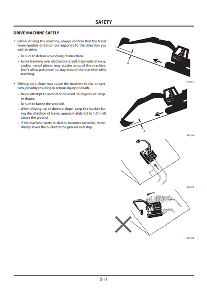 John Deere Zaxis 200-3 270-3 330-3 Operation & Maintenance Manual