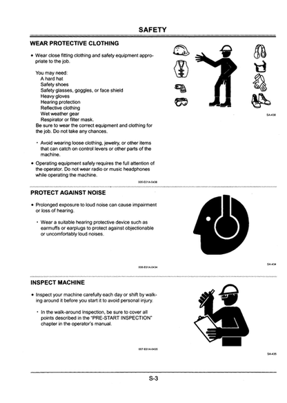 John Deere Zaxis 200 Series Hydraulic Excavator Operator Manual PDF