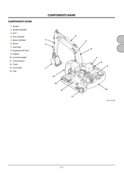 John Deere Zaxis 60LC-3 to 350LC-3 Hydraulic Excavator Manual