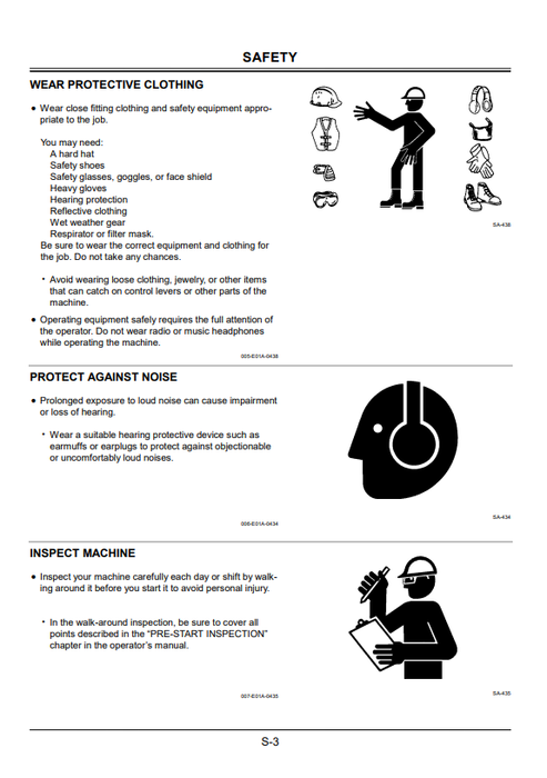 John Deere Zaxis 70 70LC 80LCK 75US-A Excavator Operator Manual