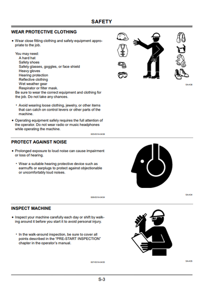 John Deere Zaxis 70 70LC 80LCK 75US-A Excavator Operator Manual